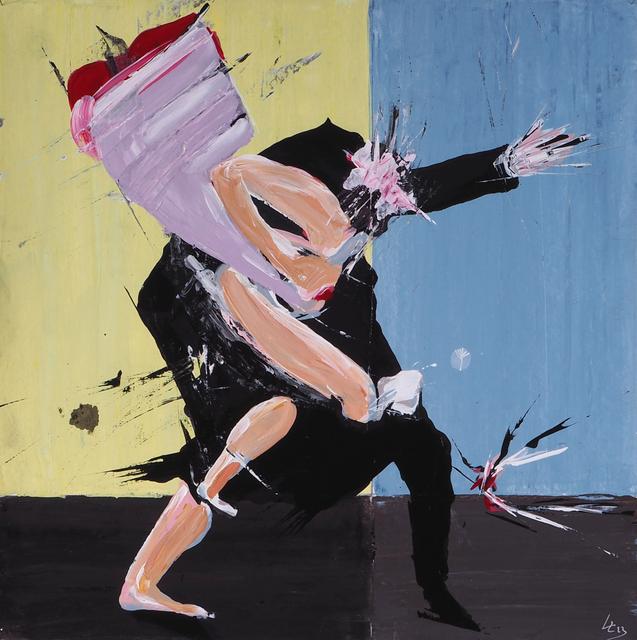 Tango - 2023 | 42x42cm | acrylic on paper